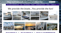 Desktop Screenshot of ameliaboatclub.com